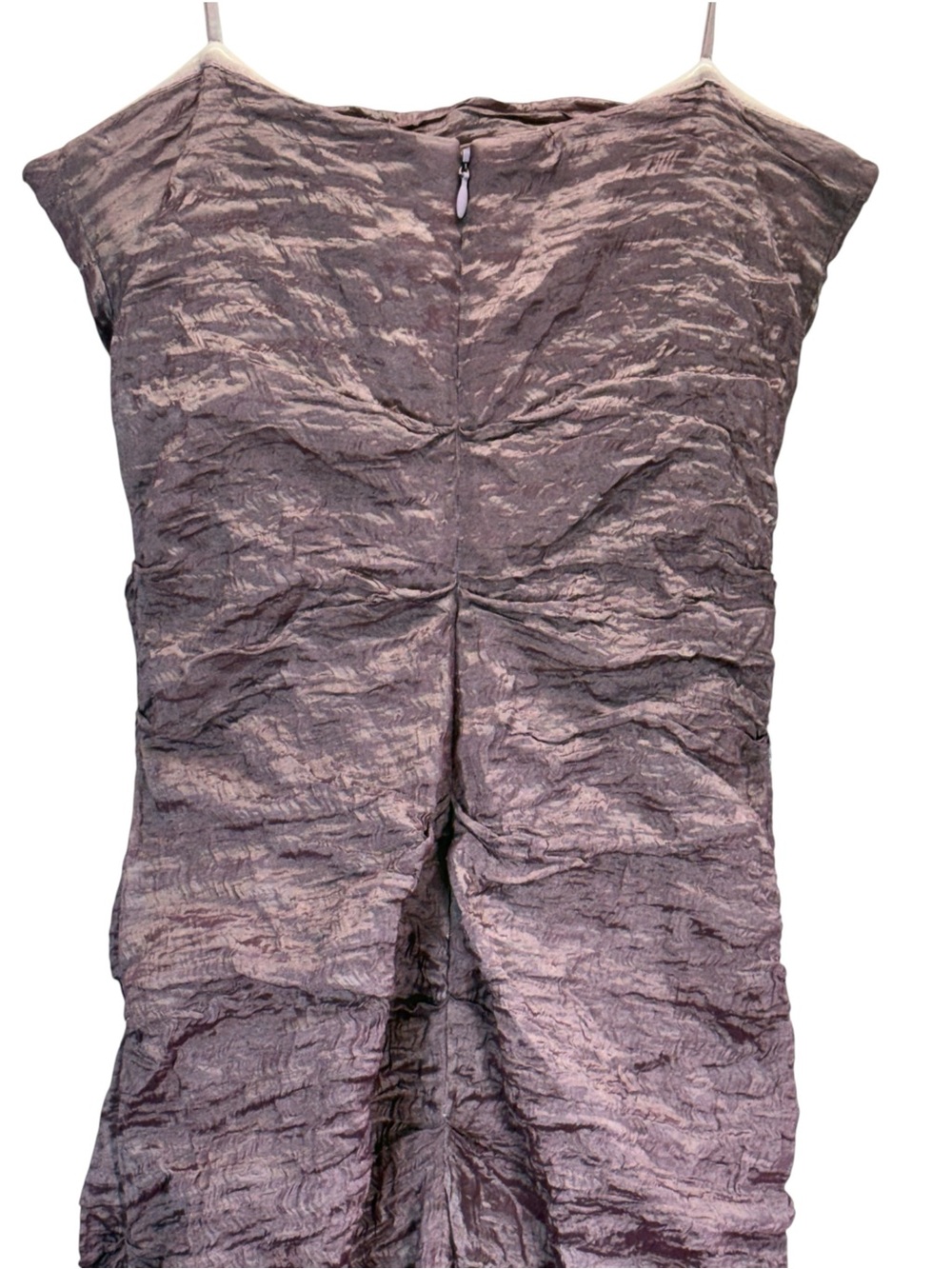 Nicole Miller Vintage Y2K Strapless Metallic Lavendar/Mauve Dress
Size 8 - Picture 8 of 16